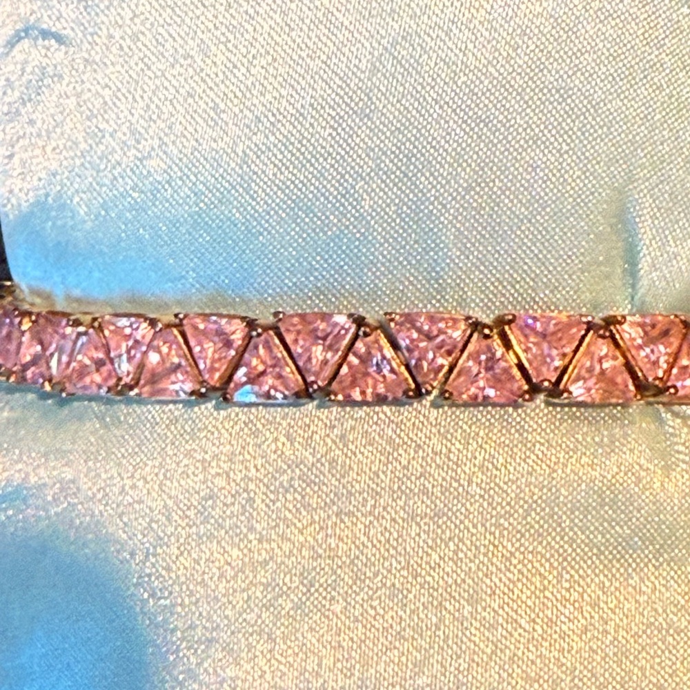 Pink Gemstone Bracelet